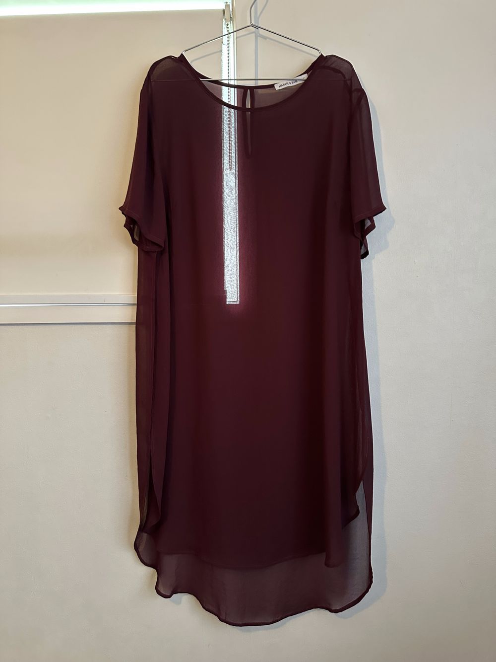 Harrie & Sam Maroon Dress Size XL