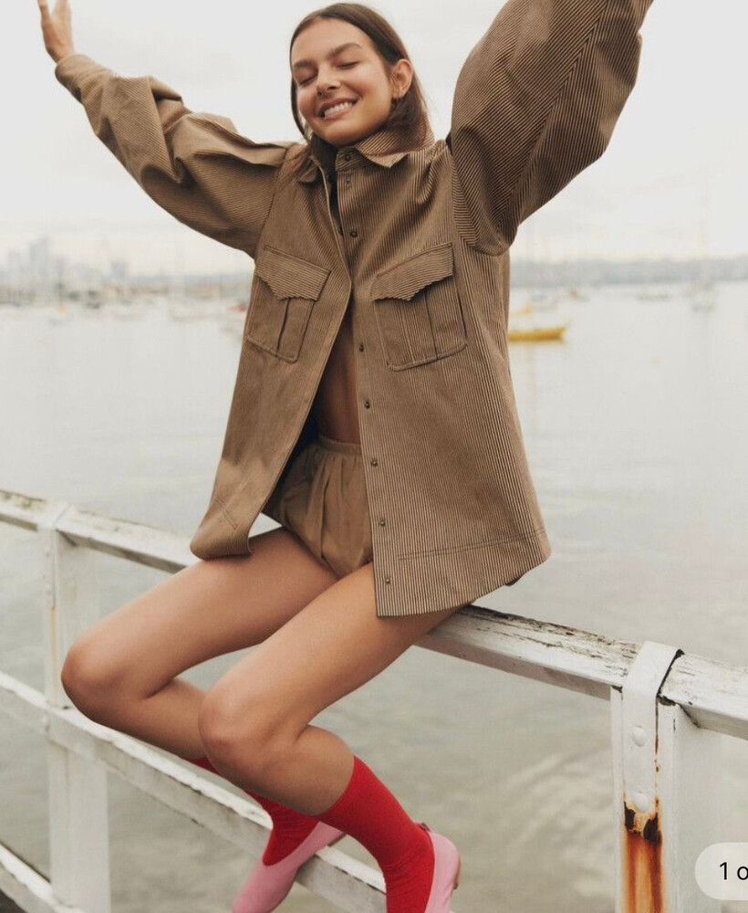 Maggie Marilyn stripe jacket W T B