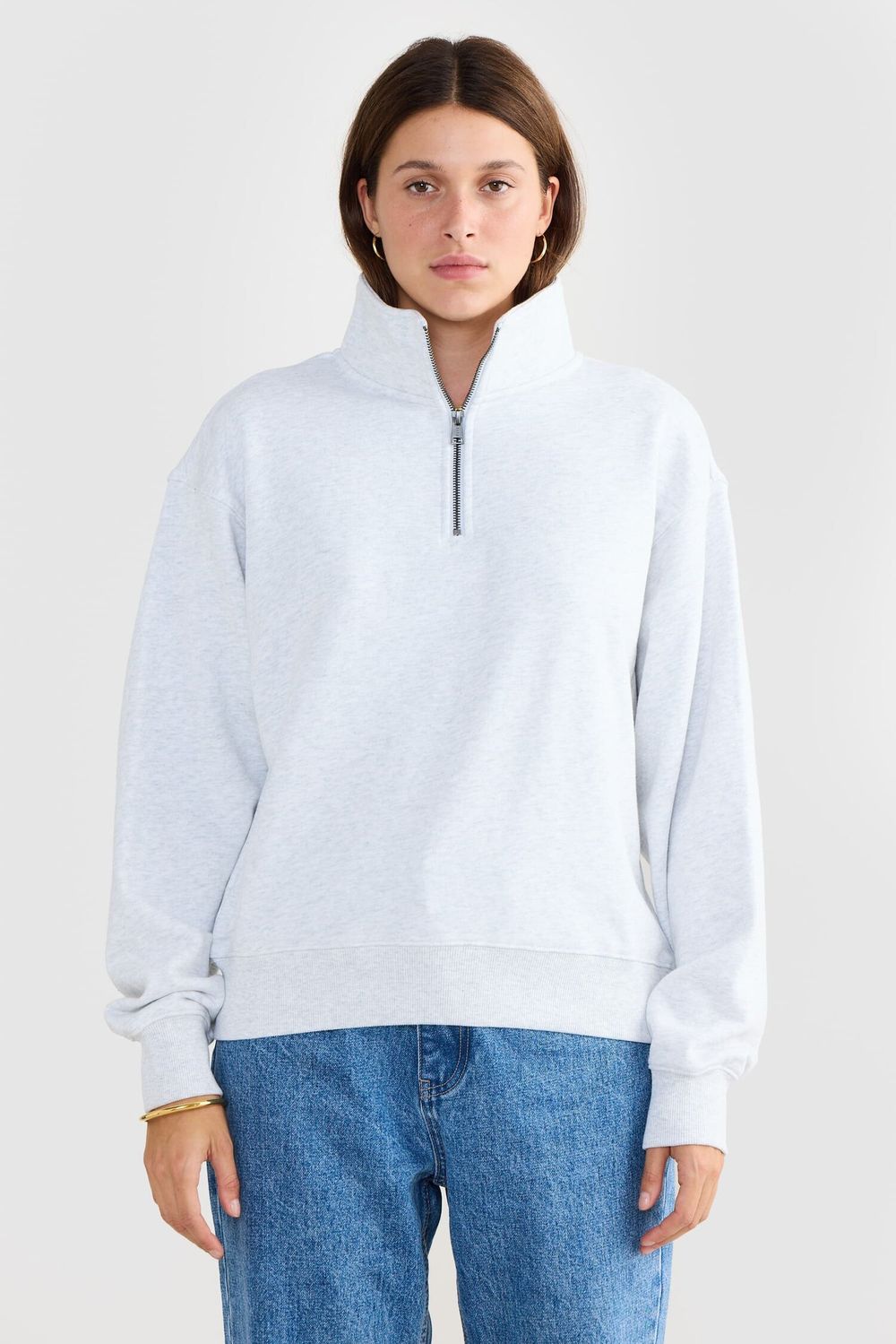 Quarter zip jumper