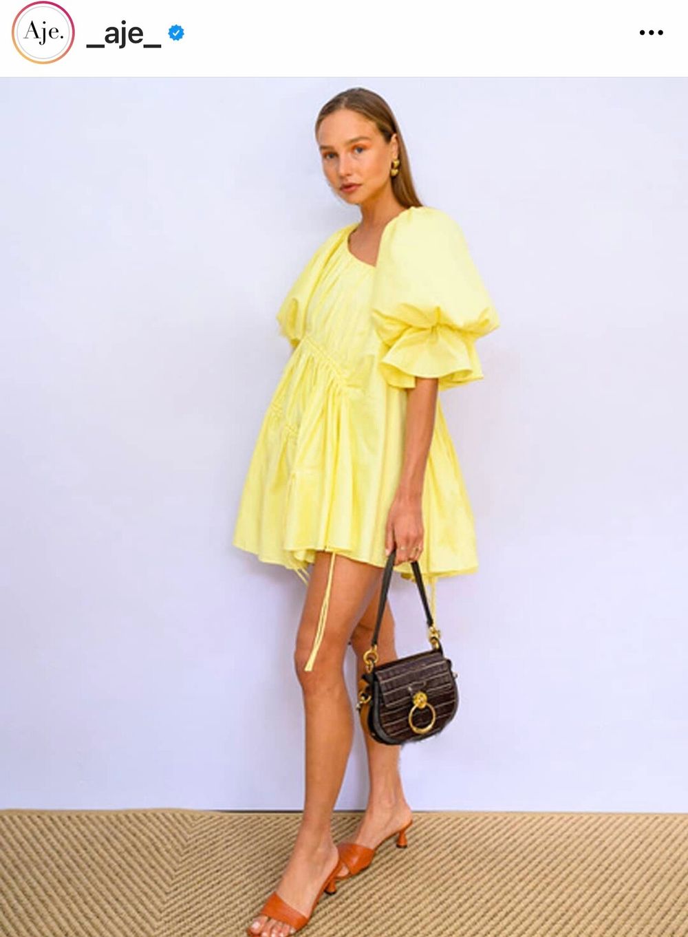 aje hushed asymmetric dress Aje Bonjour Asymmetric Midi Dress Size 8, 10, 12, 14 & 16 main image 0