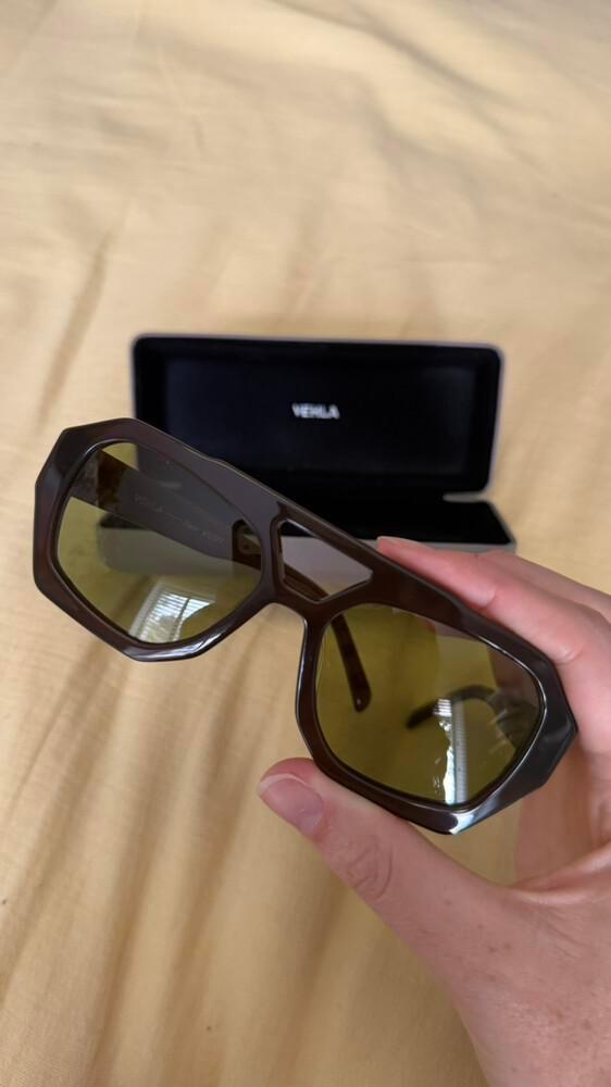 Vehla Eyewear - Vehla River sunglasses in coco/khaki on  display picture 1