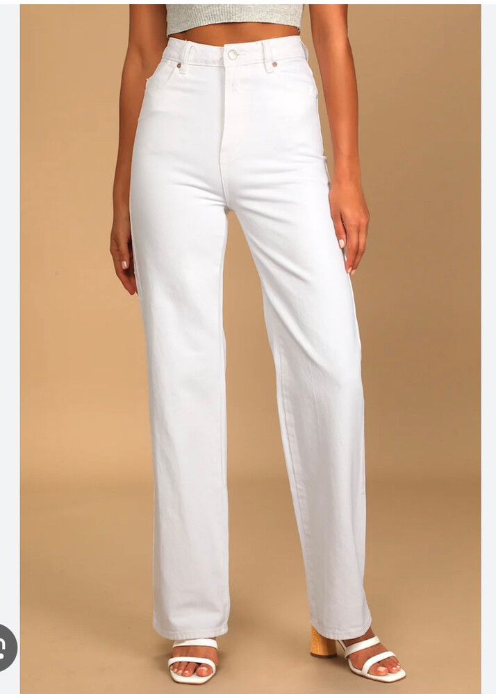 Rolla's White Heidi Jeans - size 12