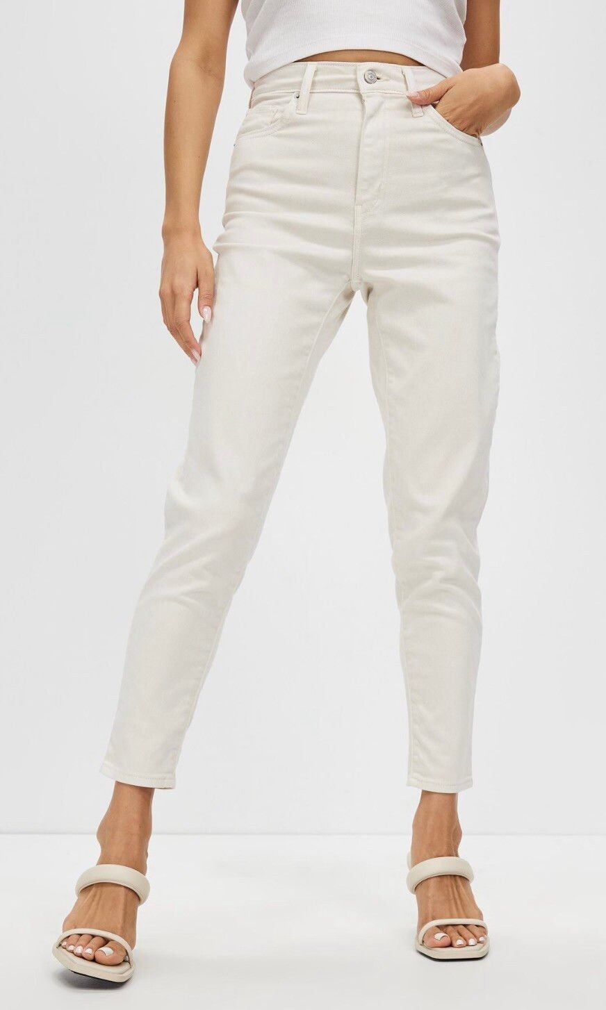 High Waisted Mom Jeans