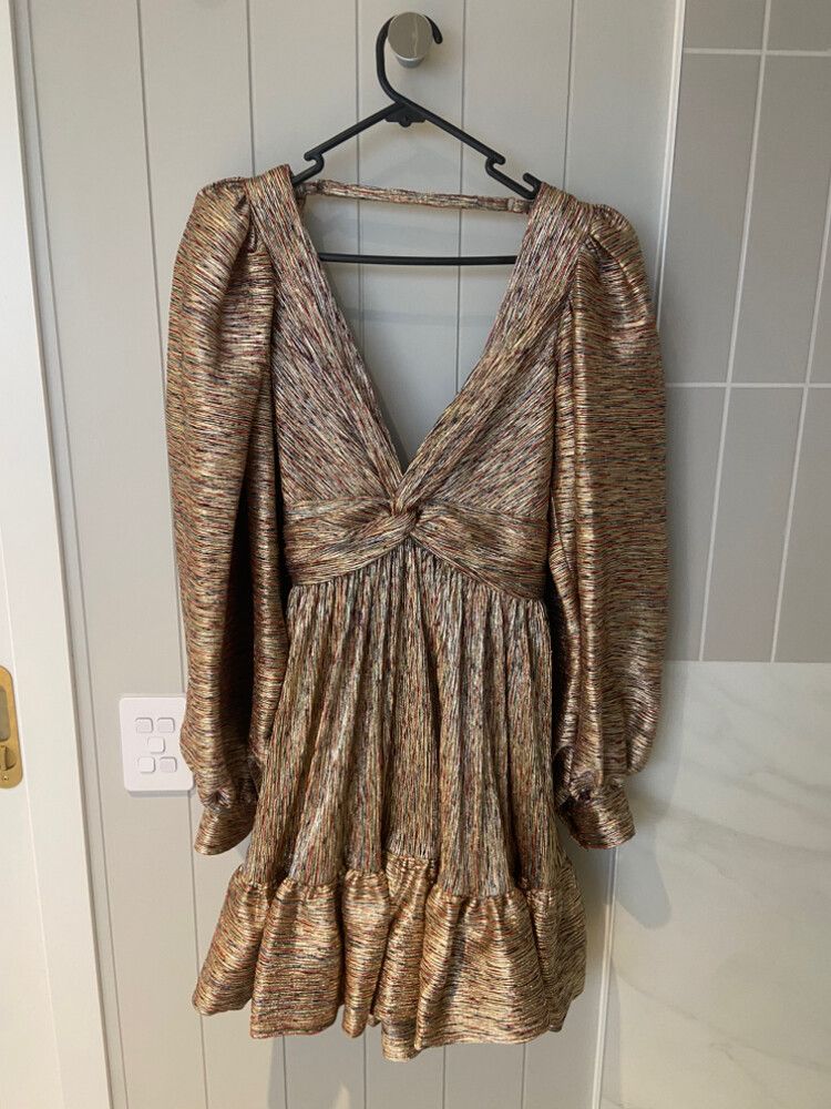 Sabina Musayev - Sabina Masayev Gold Dress on Designer Wardrobe Sabina Musayev - Sabina Masayev Gold Dress on Designer Wardrobe