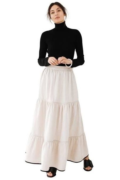 Marle Dusty Skirt Natural