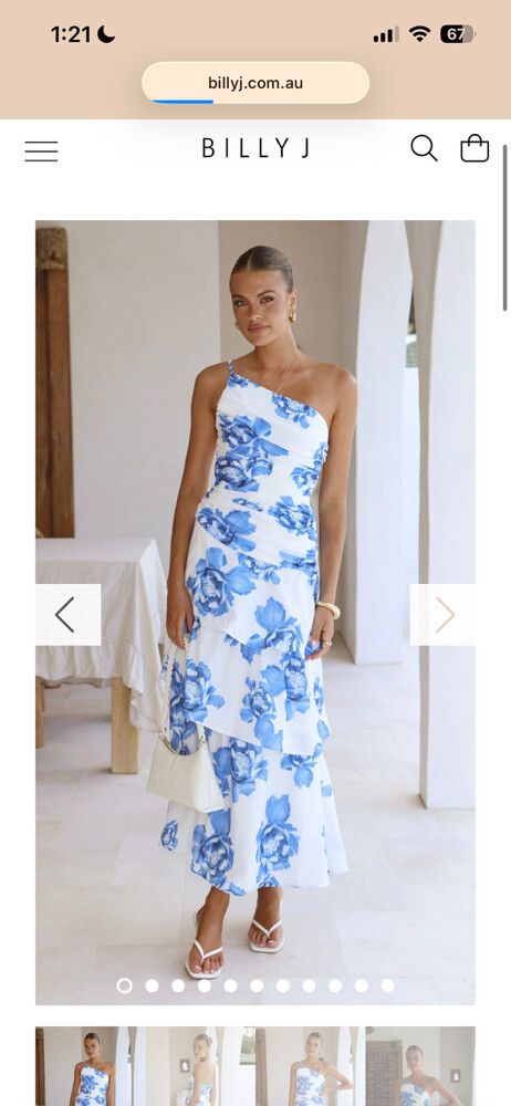Billy J Boutique - Billy J Nalani Maxi Dress on Designer Wardrobe