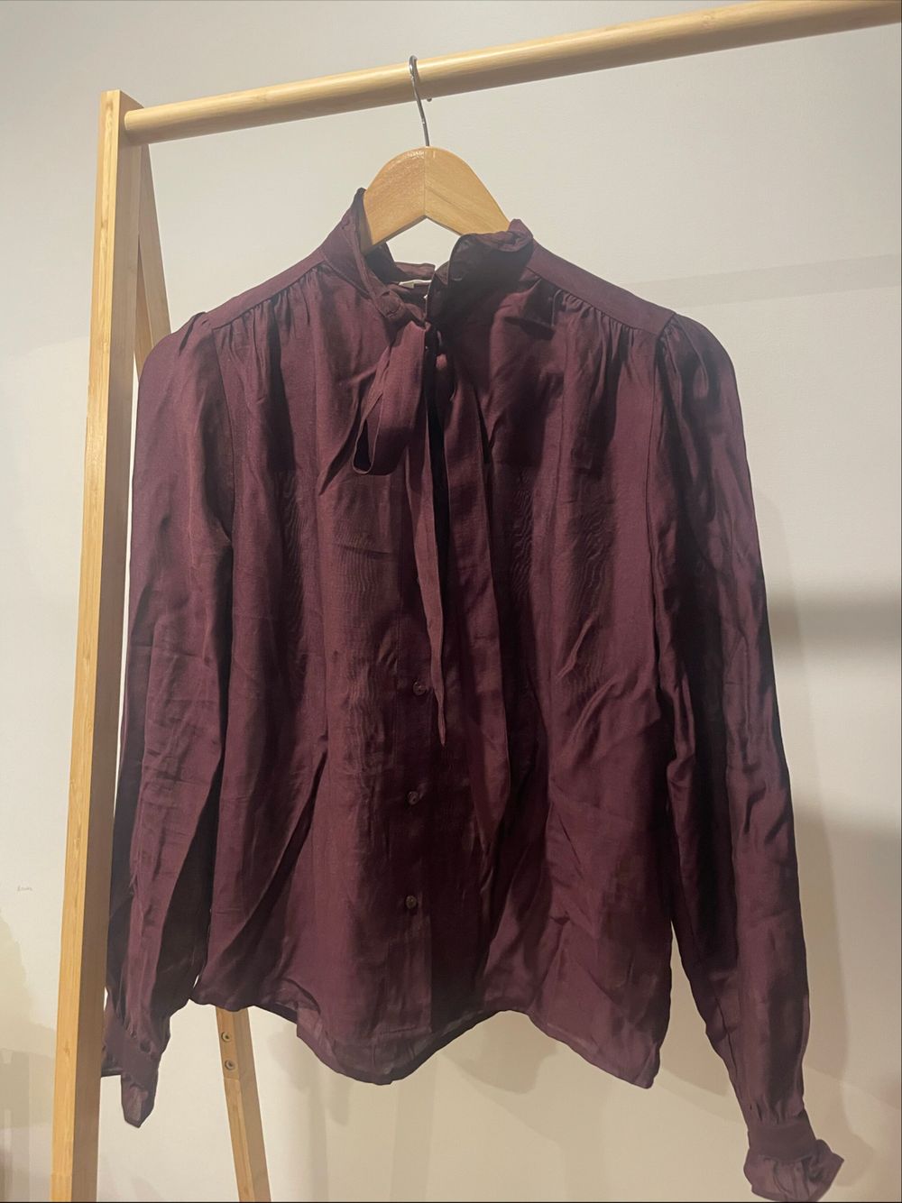 H&M Maroon/Purple Blouse