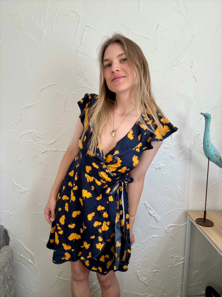 Karen Walker Anthropologie Floral Dress