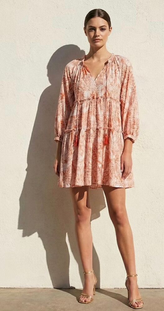 New Harni Tiered Botanica Dress