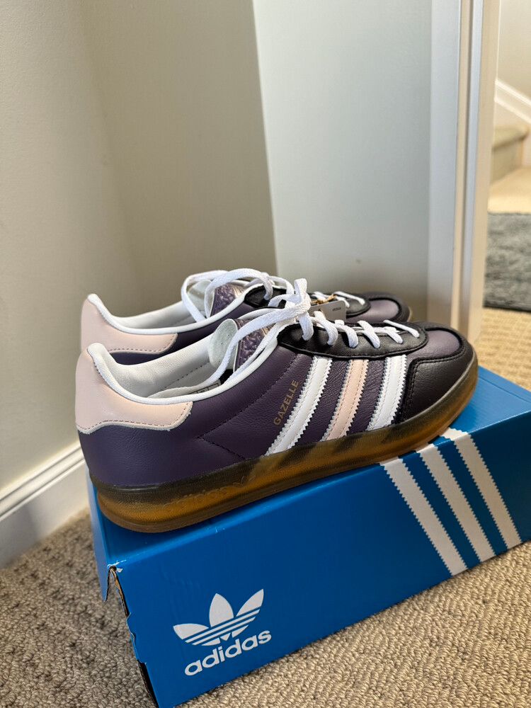 adidas gazelle silver green womens Gazelle 85