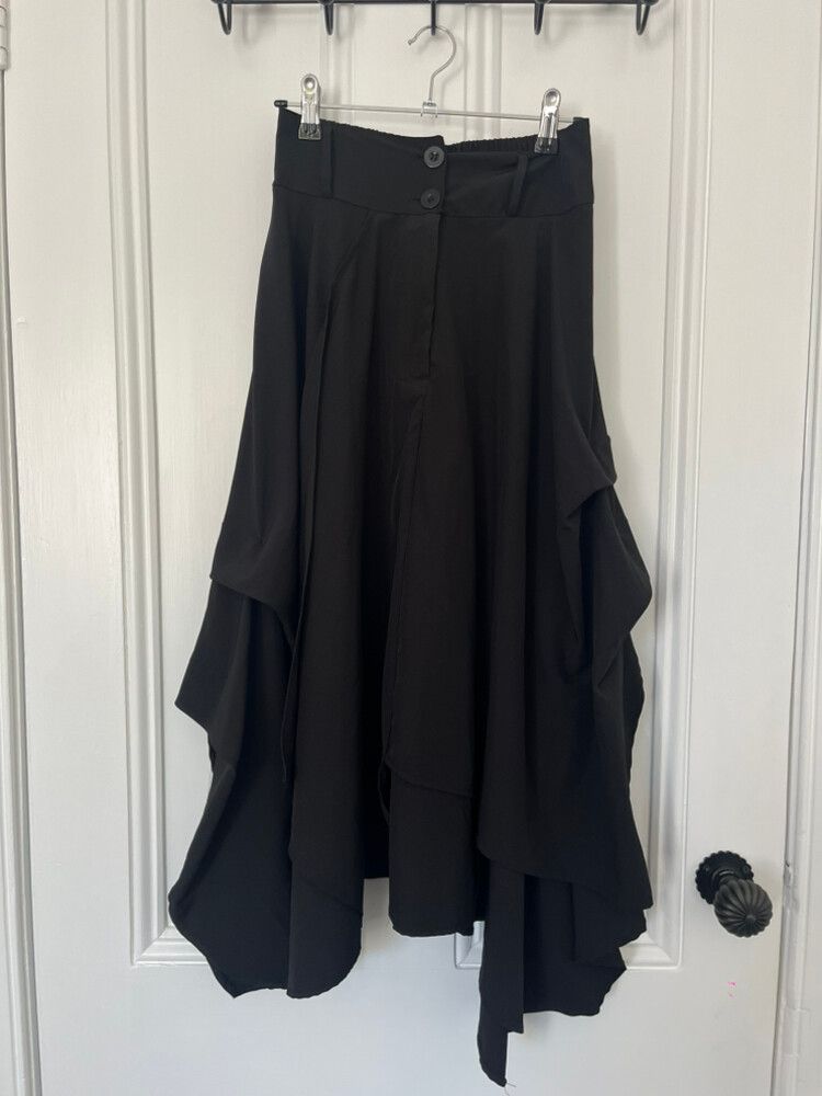 Black Layered Skirt