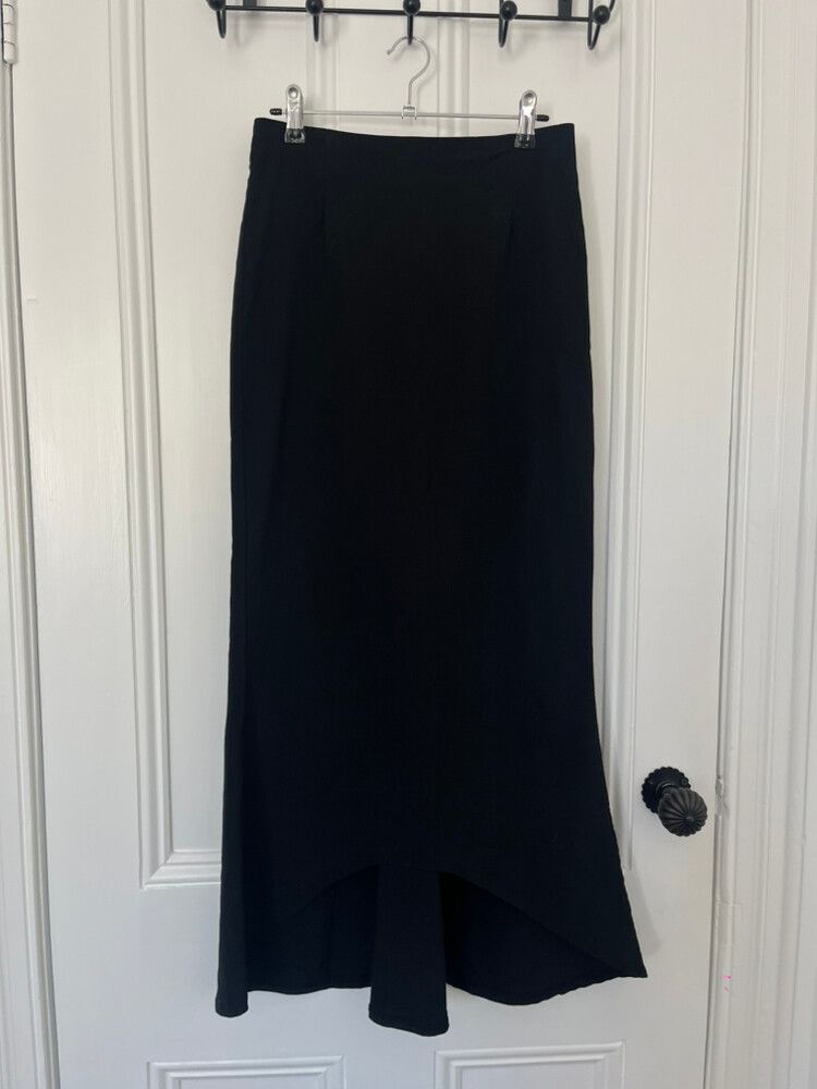 Joanna Morgan Black Maxi Skirt