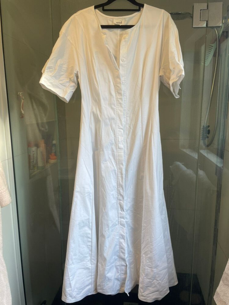 Seed Heritage - White Seed Dress on Designer Wardrobe