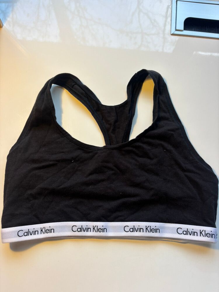 Black Calvin Klein Crop