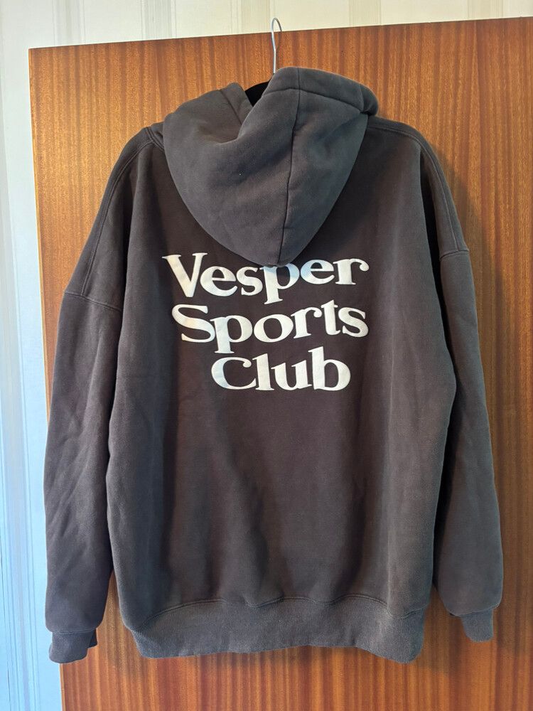 Vesper Sports Club Grey Hoodie