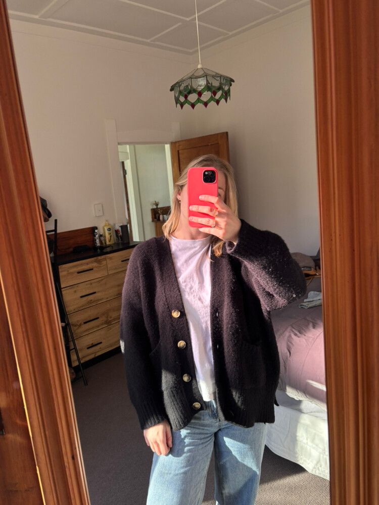 Commoners Thick Wool Cardigan