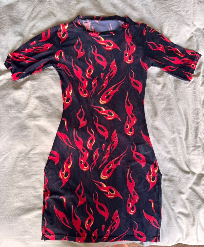 strapless open back dress Spanish Flamenco Dress 