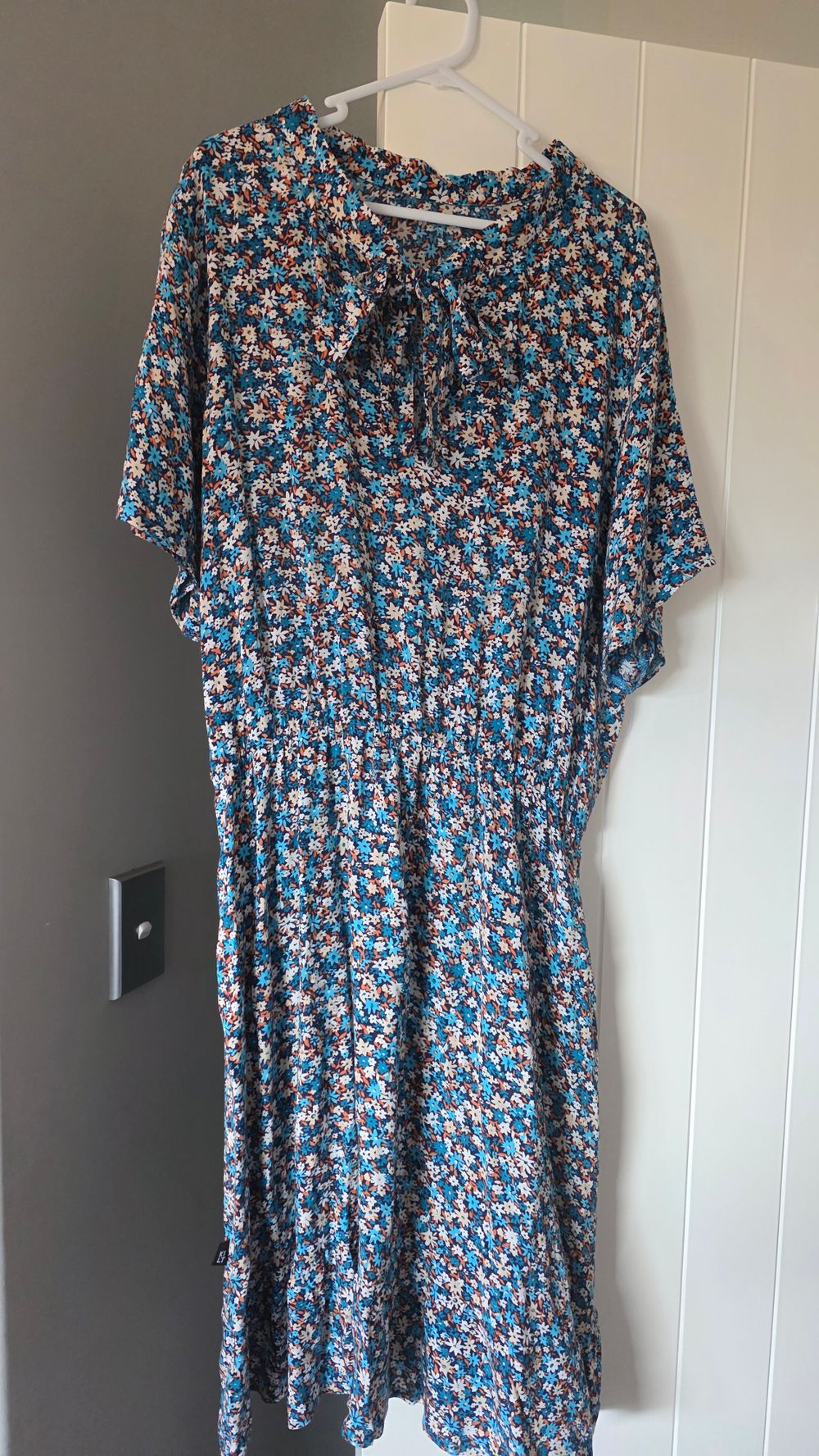 Kilt blue Floral Print Dress