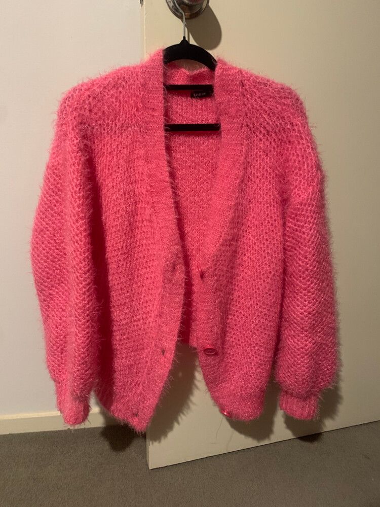 Pink Cardigan