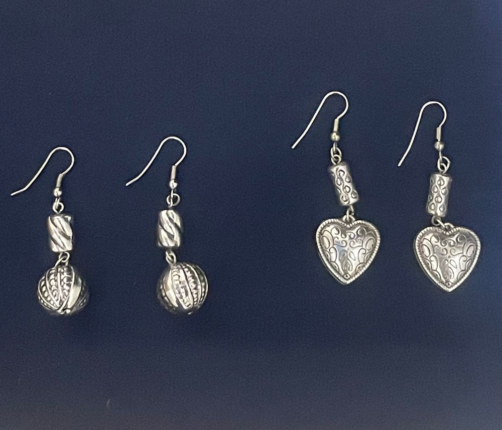 Vintage Stirling silver earrings