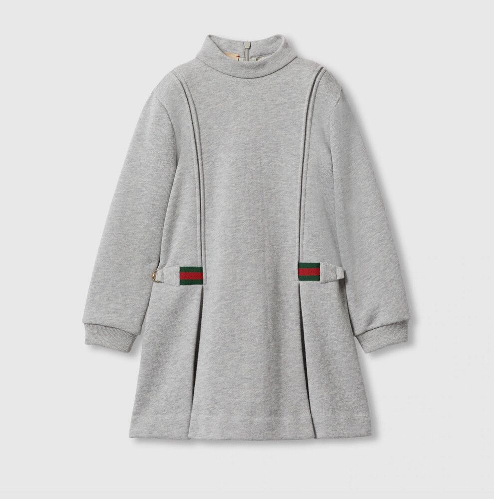 Children's cotton dress with Web