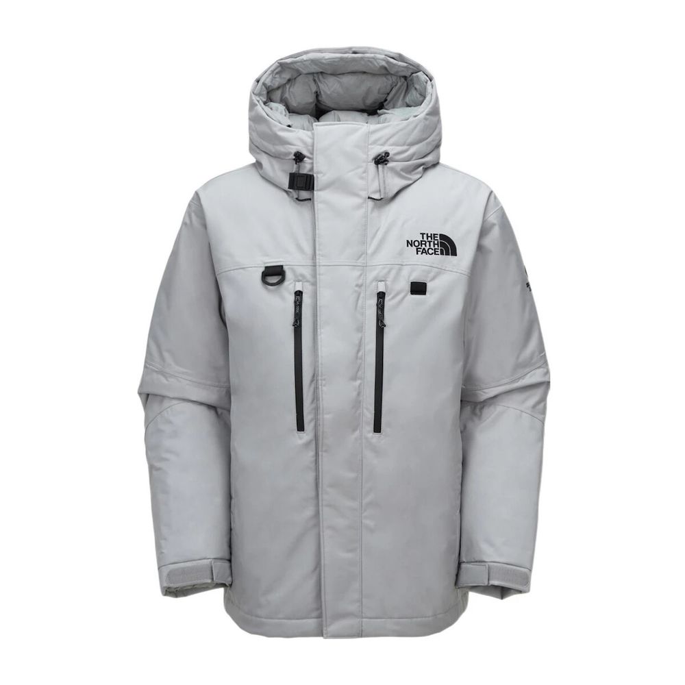 The North Face Himalayan Zip-In Parka Silver Duck Down Jacket Unisex Winter NJ2YN50C