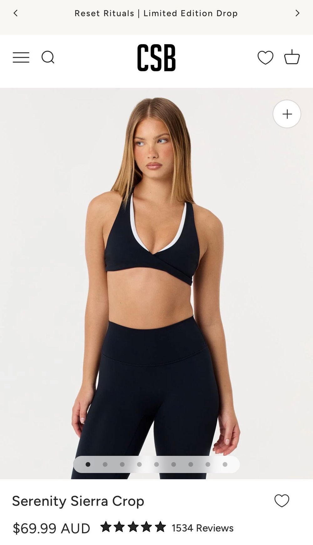 CSB Black Serenity Sierra Crop