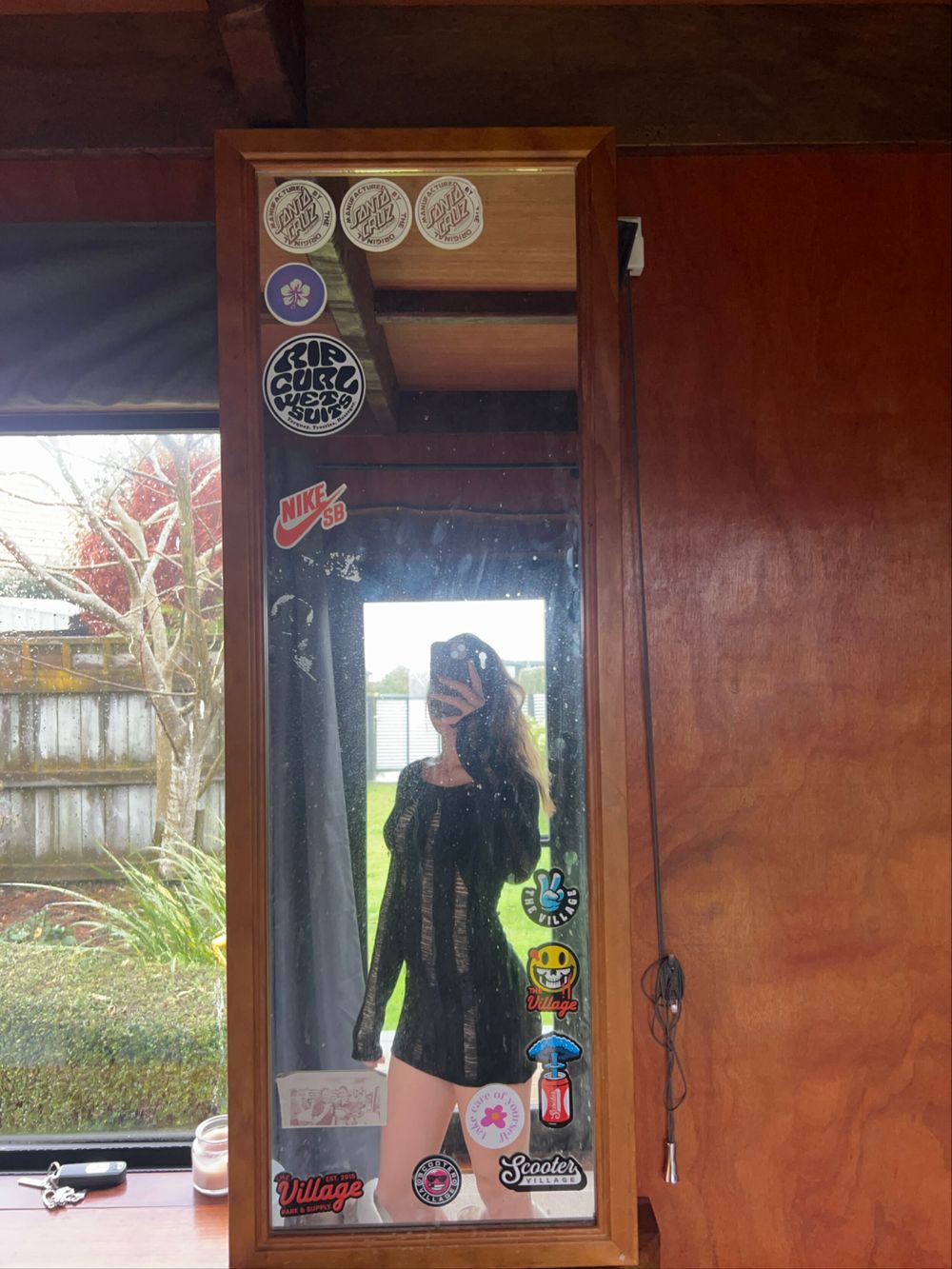 Regie long sleeve mini dress black, princess polly