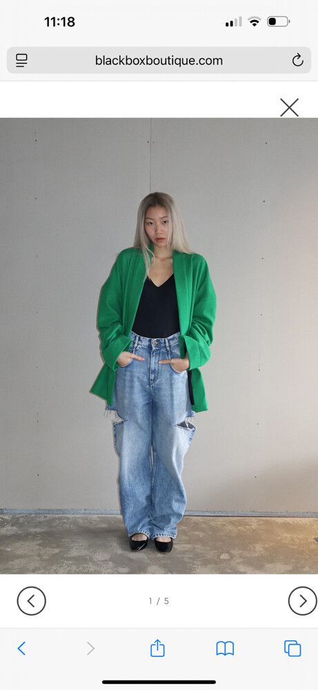 Pecchenino Grass Kimono Jacket