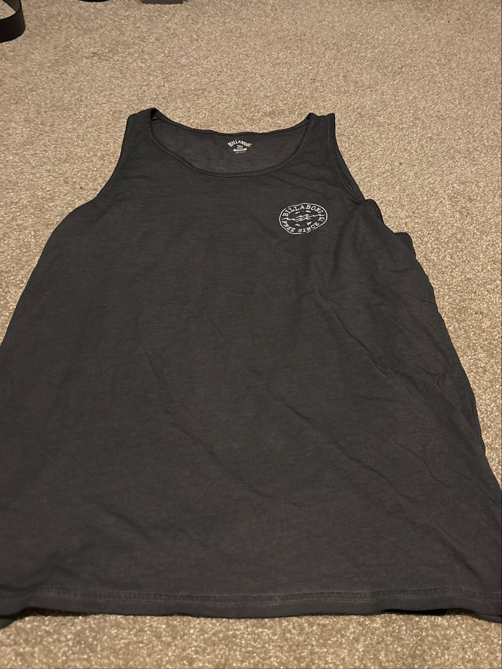 Billabong Black Graphic singlet