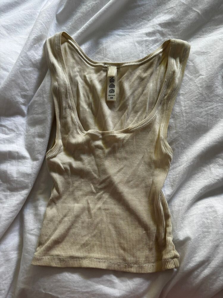 Skims Tank Top Bone