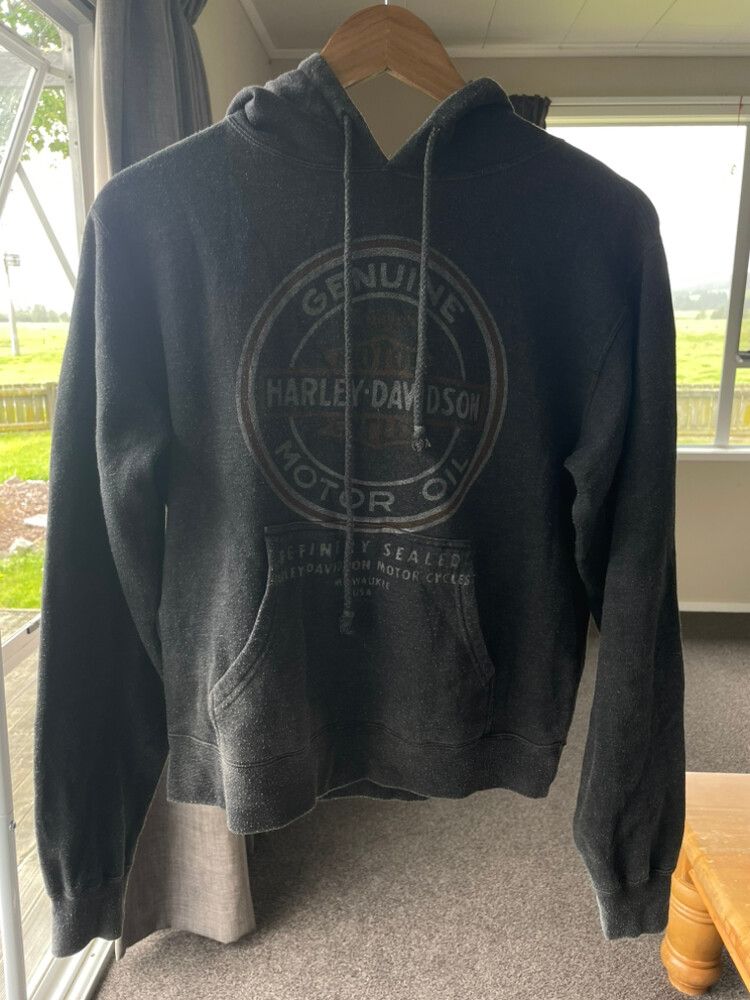 Harley Davidson dark grey hoodie