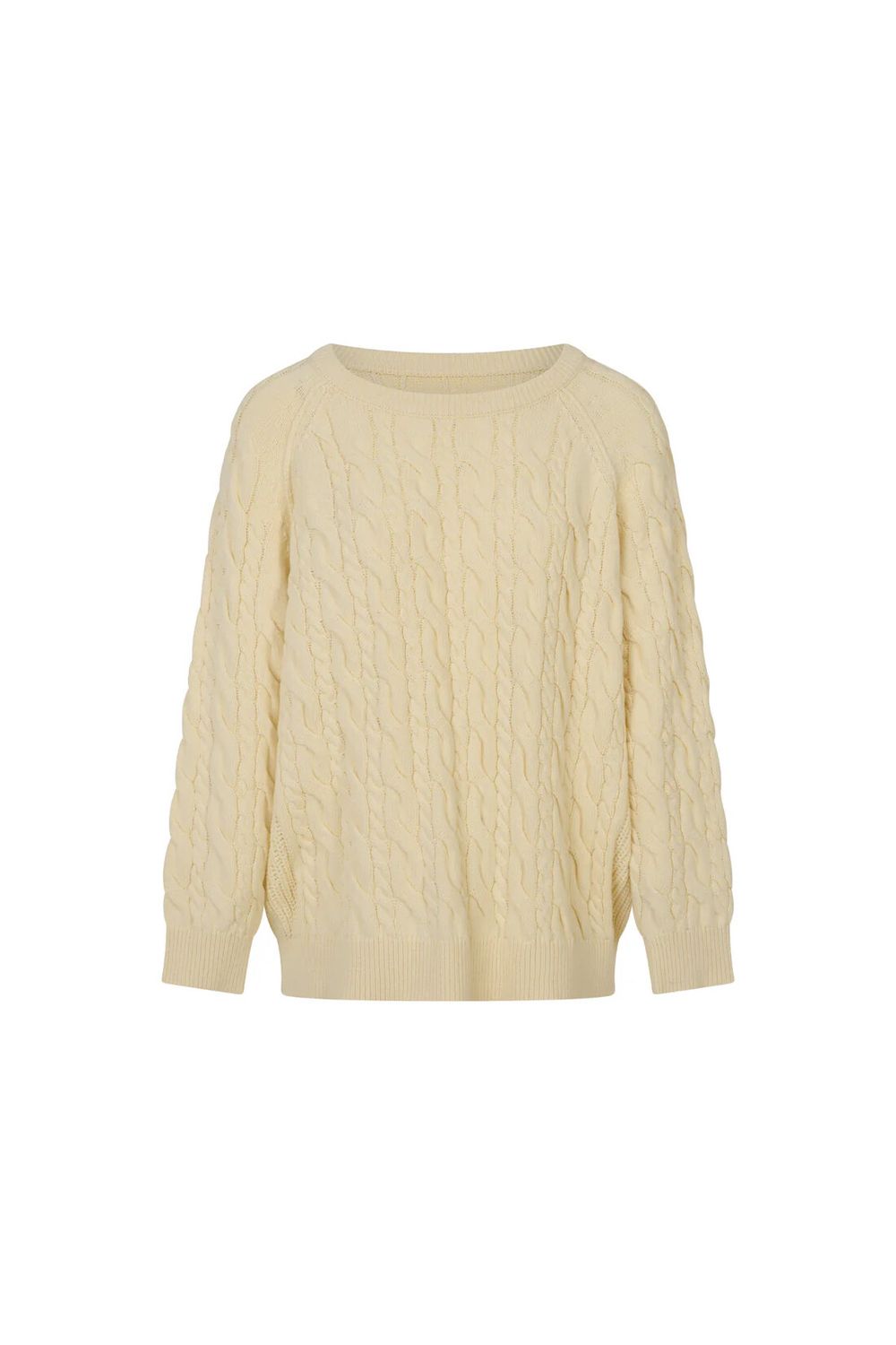 butter fisherman knit