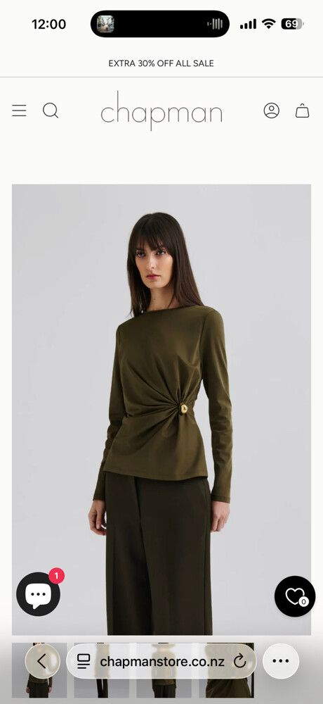 MALINA Mailey stop - Olive