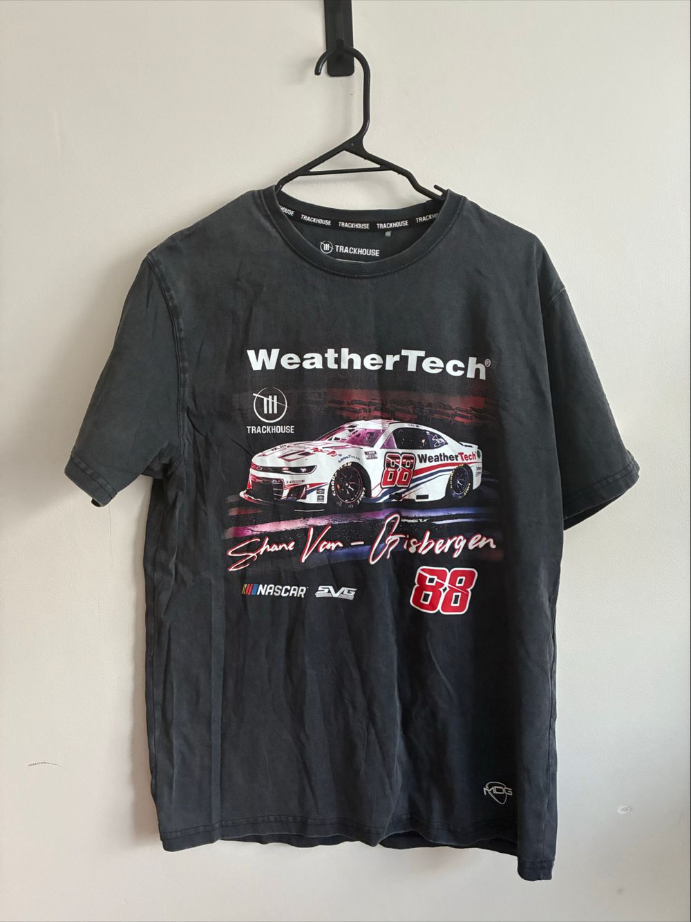 Trackhouse Black Racing Graphic T-Shirt