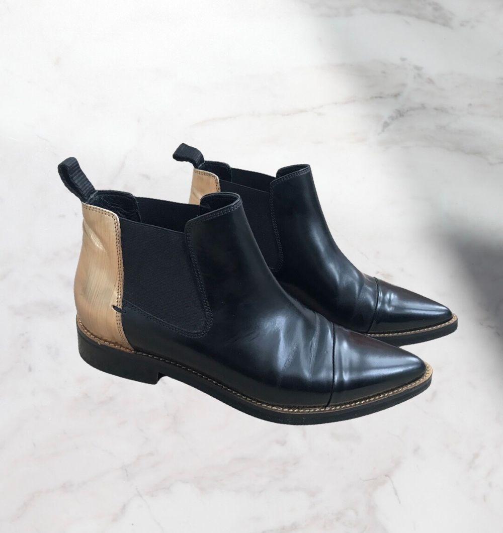 Alexander McQueen Redchurchill Cap Toe Chelsea Boots