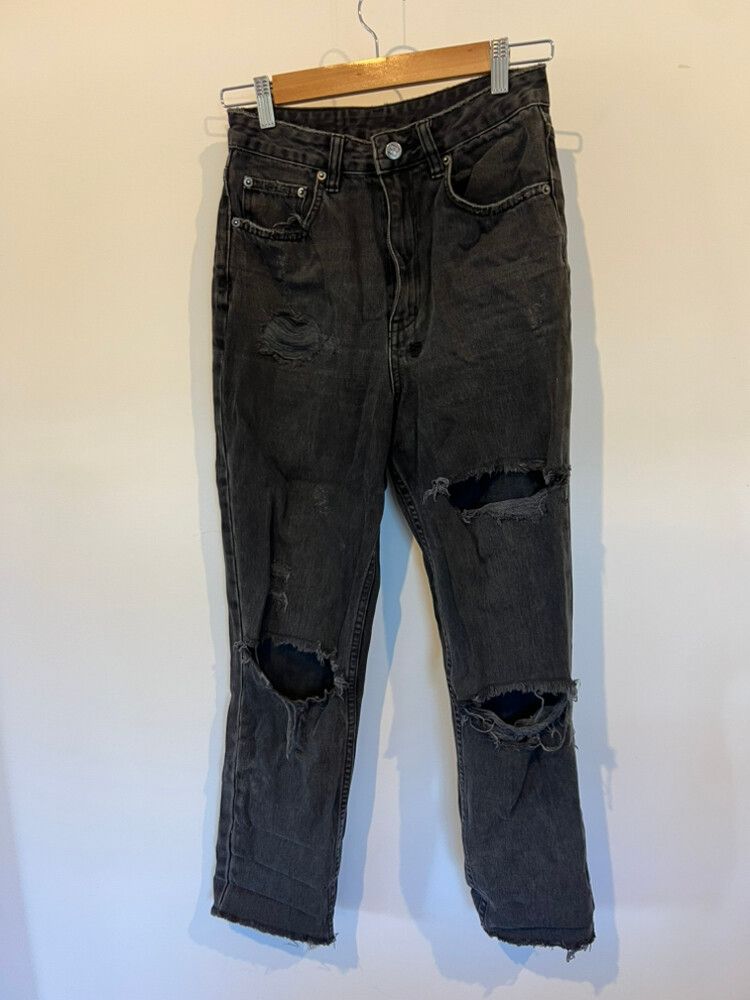 Ksubi Black Distressed Jeans