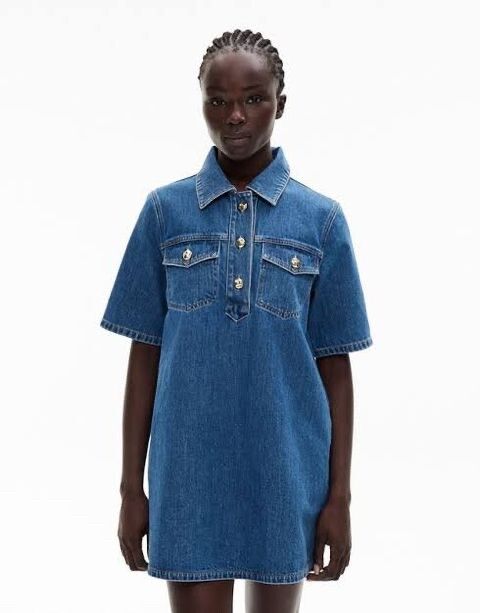 Witchery Blue Denim Dress