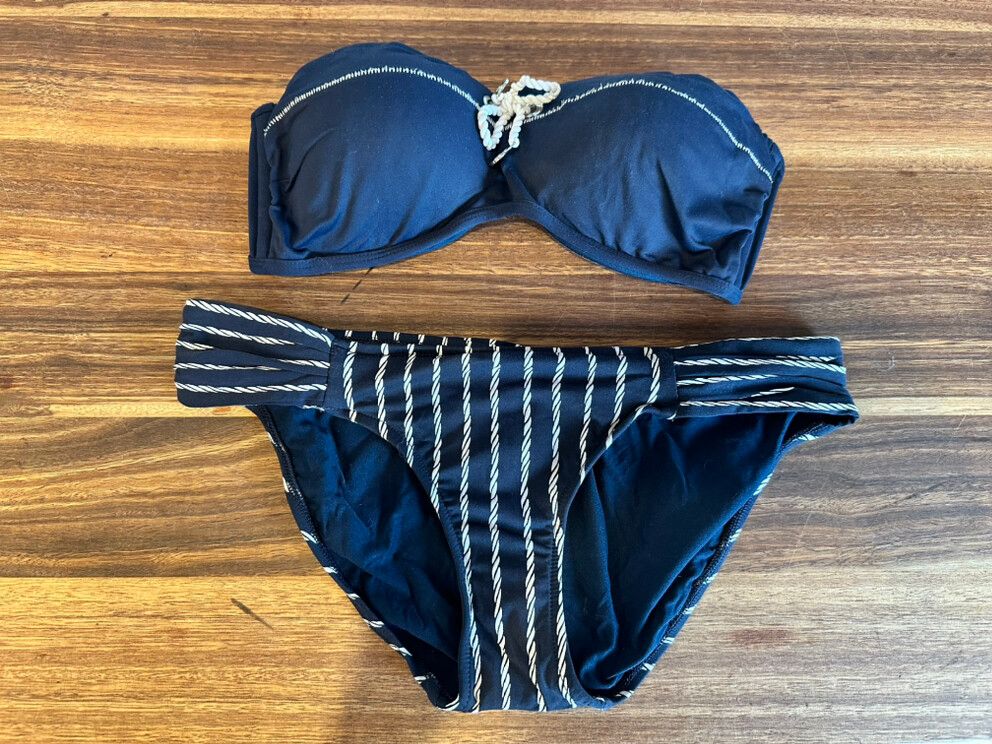 SEAFOLLY Size 12 Strapless Bikini Set