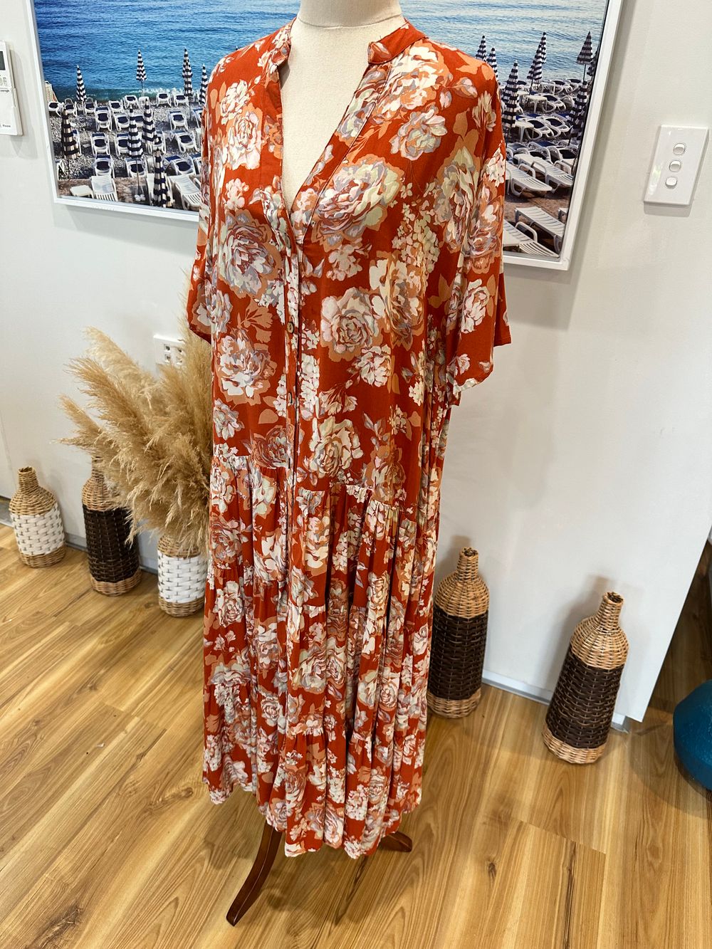 XL Bohemian Dress