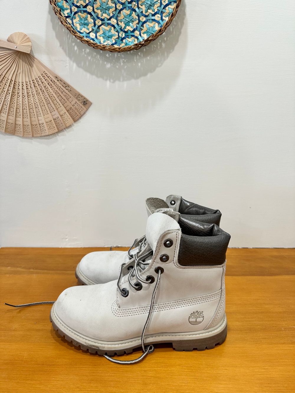 Grey Boots