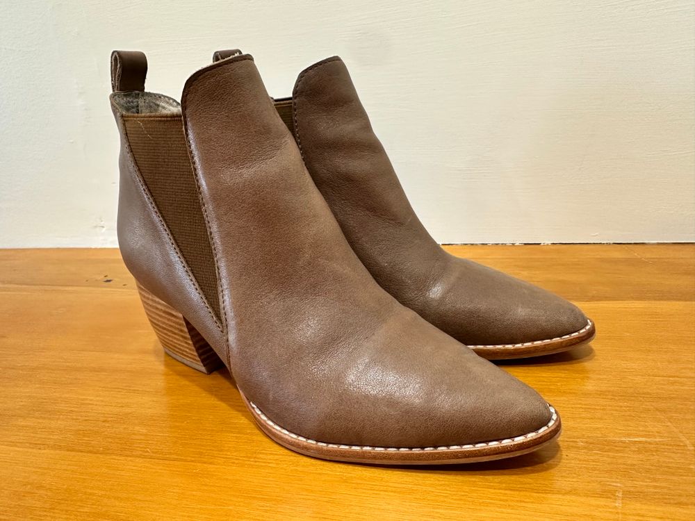 Sol Sana Brown Ankle Boots Size 37