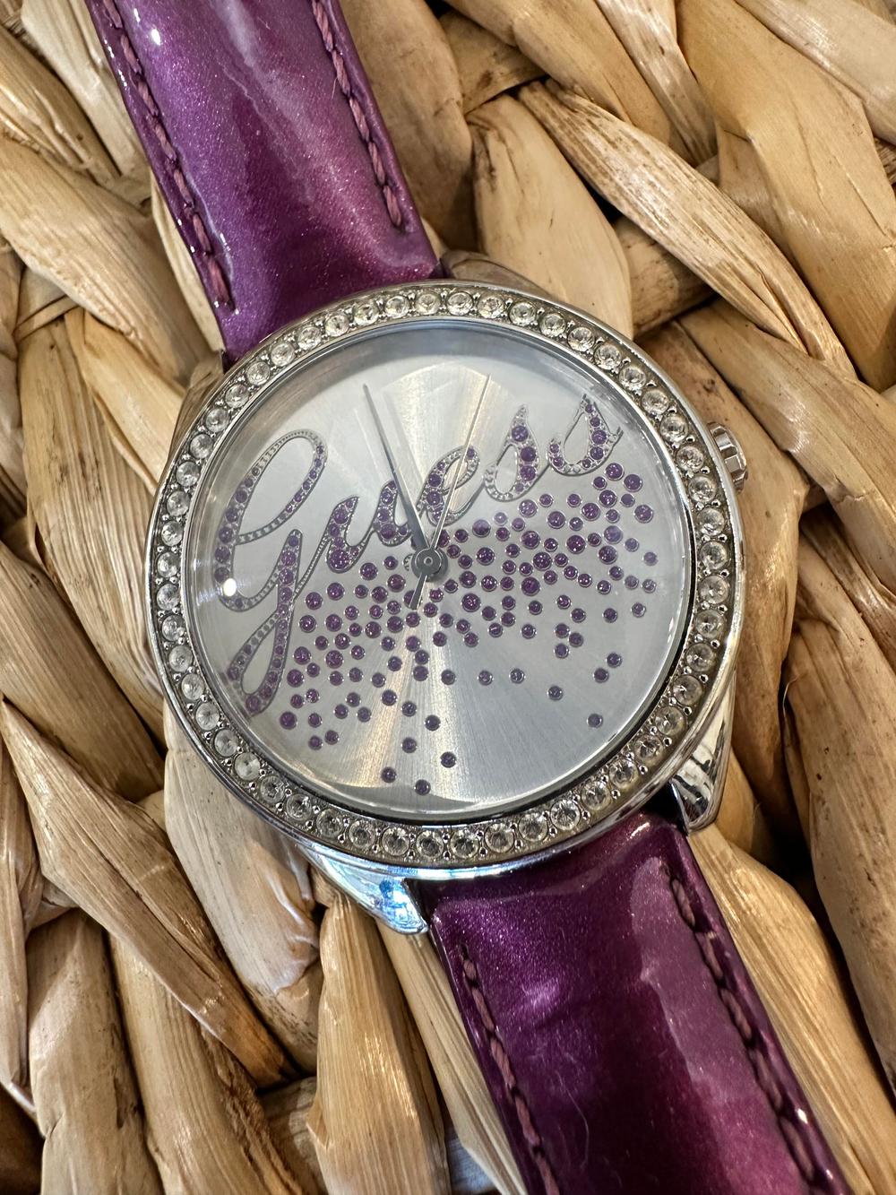 Guess - GUESS Purple Crystal Accent Watch – Statement  display picture 1