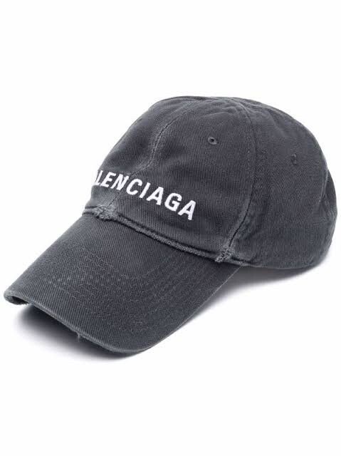 BALENCIAGA WARDROBE LOGO CAP つけれ