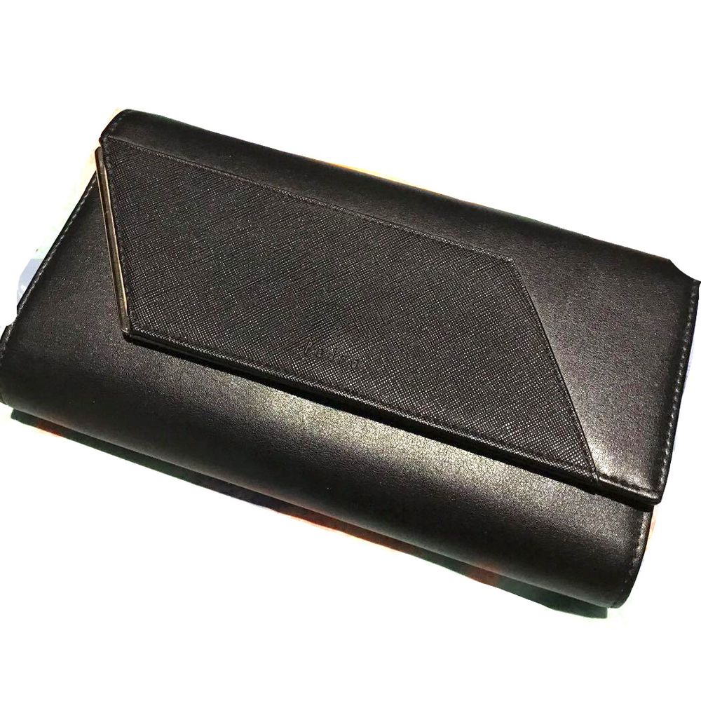 PEDRO Black Envelope Clutch Purse Shoulder Bag NWOT