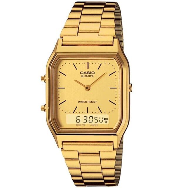 Casio Gold Watch