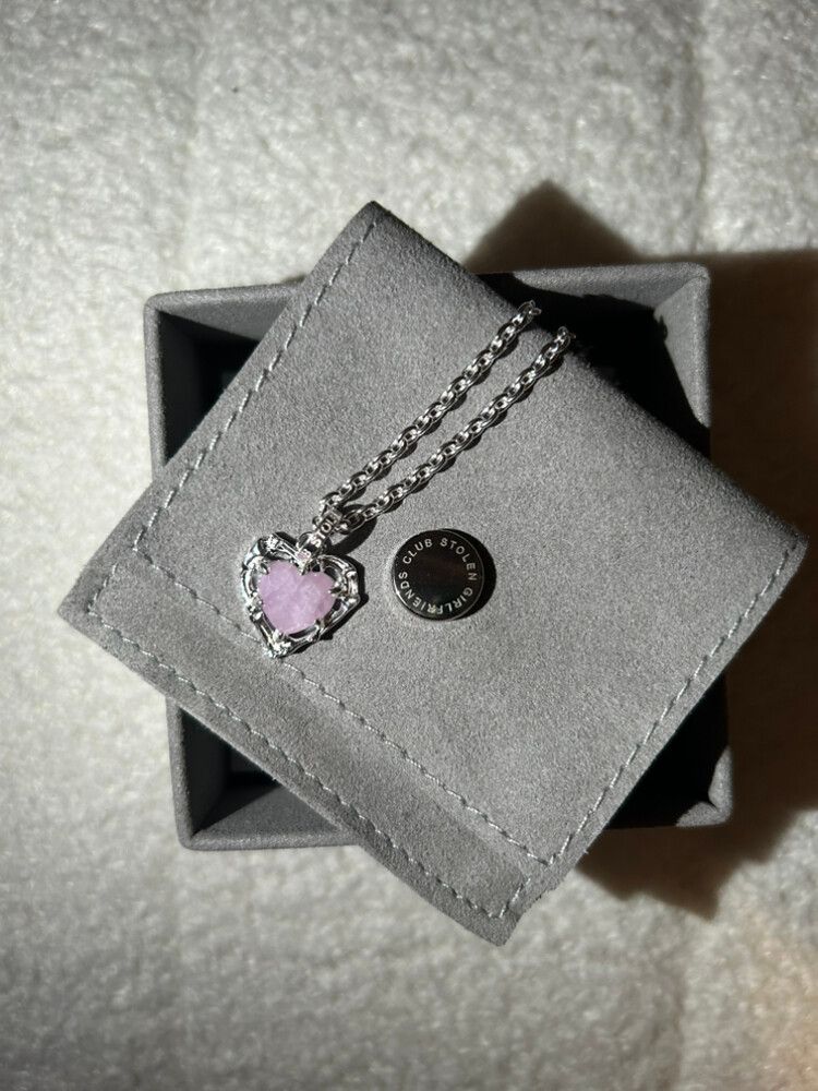 RARE Stolen Girlfriends Club - Gothic Heart Romance Necklace