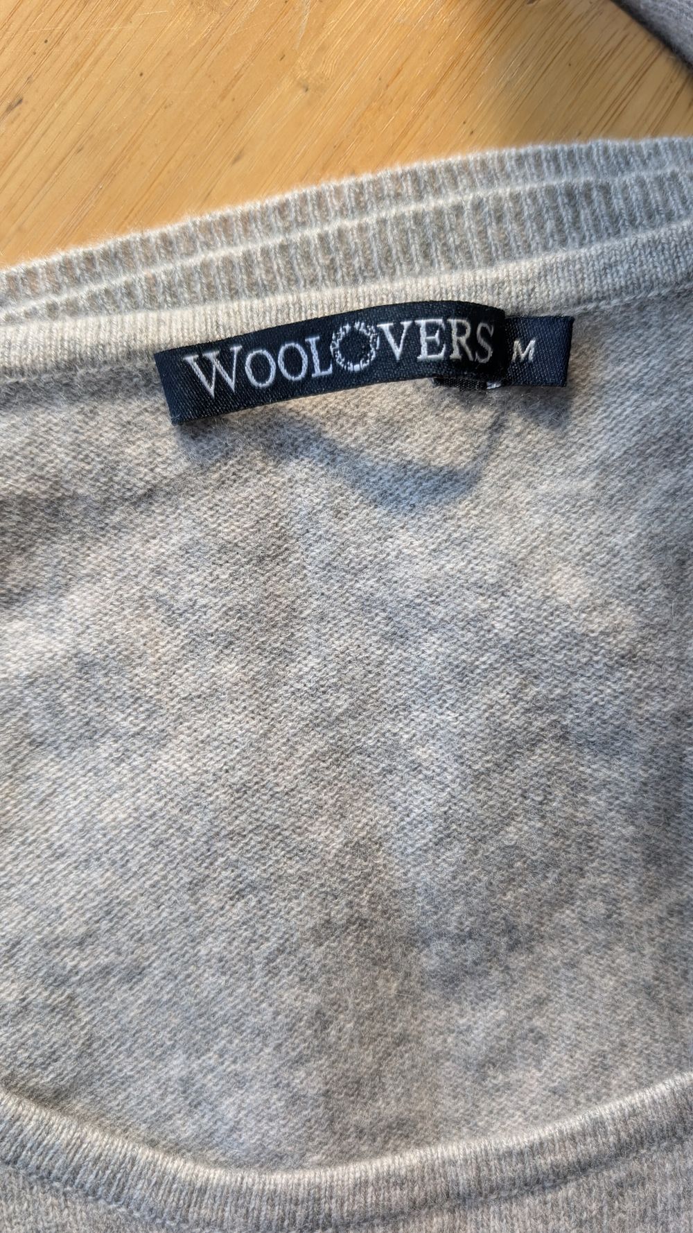 Woolovers Grey Knit Jumper