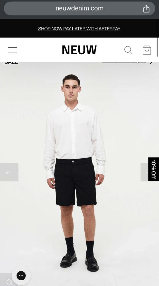Neuw Lou Slim shorts, brown 32