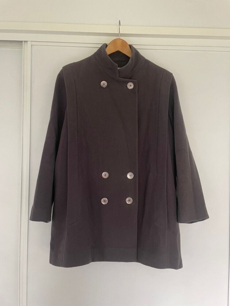 Vintage “Coat Couture” Wool Coat – Peppertree | Size 14 | Made in NZ